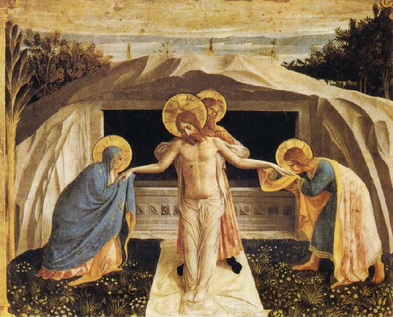 Fra Angelico Entombment France oil painting art